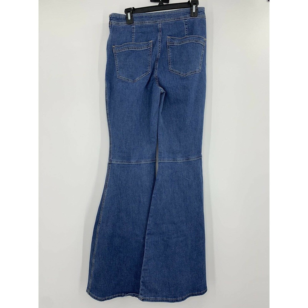 Free People Float on Flares Size 30 High Rise Women's Blue  Jeans - Picture 3 of 10